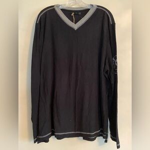 Seven7 Black Men’s Long Sleeve Tee NWT